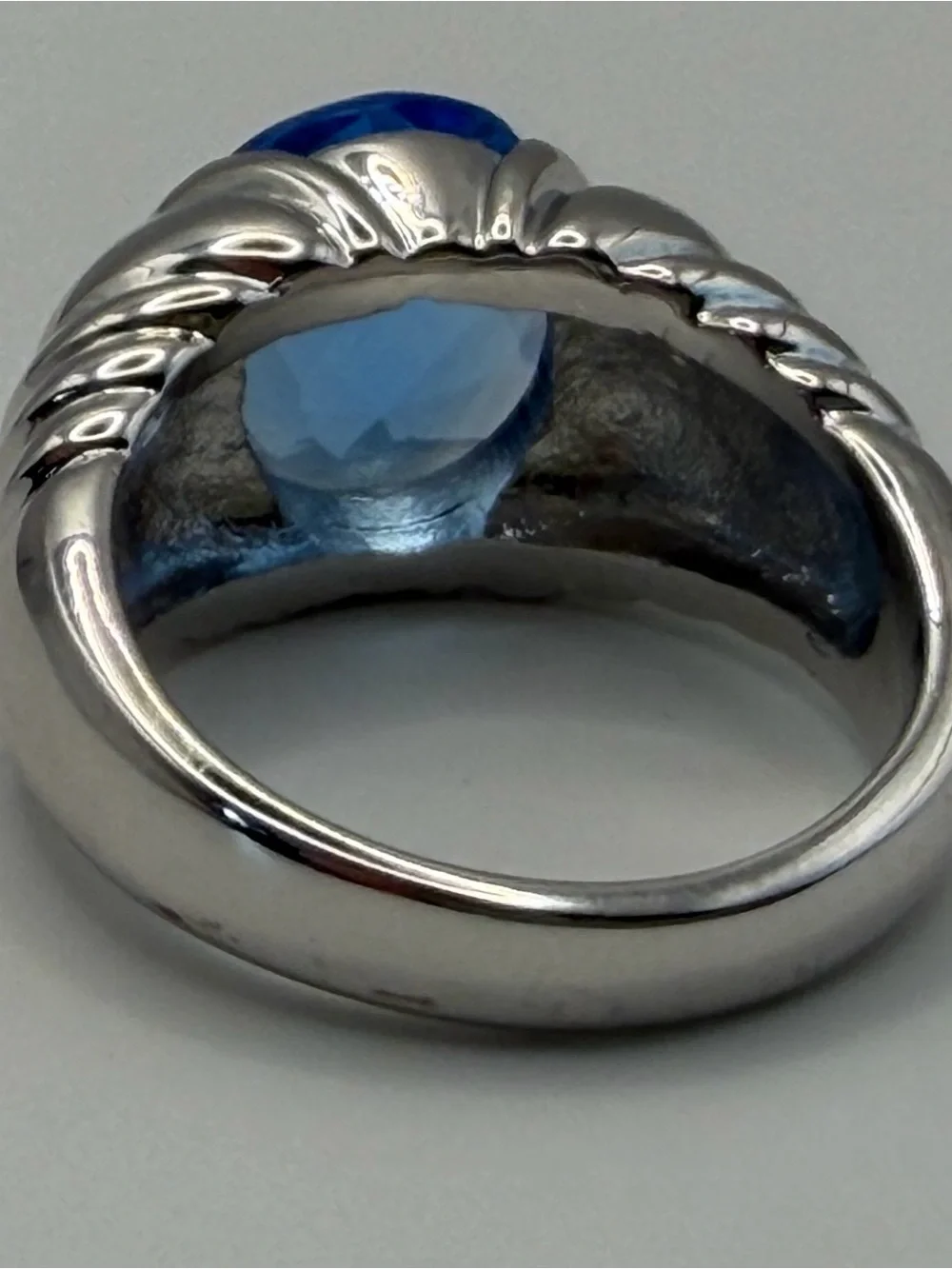 Blue Topaz Ring